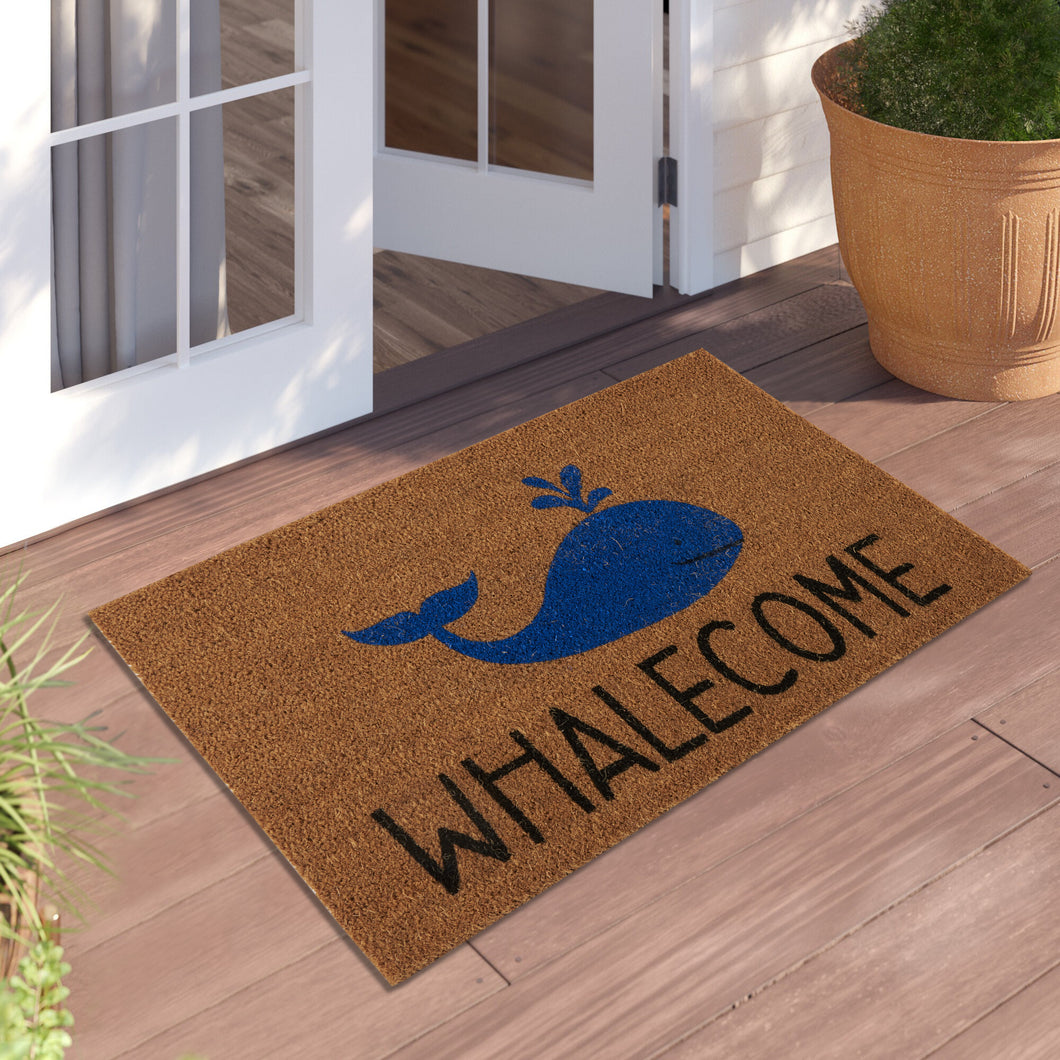 Whalecome Coir Door Mat