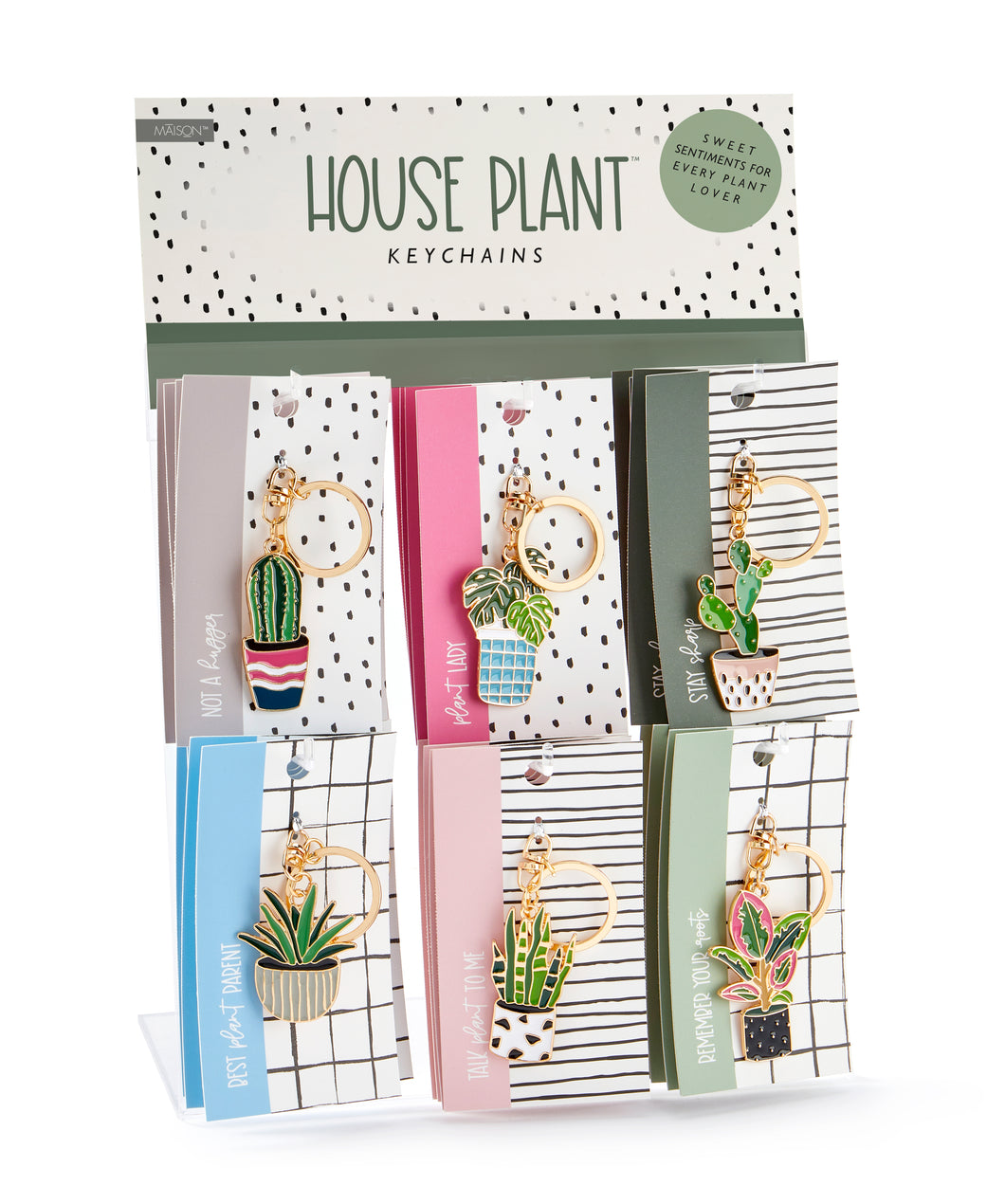 Plant Happiness Keychain