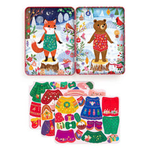 Load image into Gallery viewer, Raincoast Distribution Group - Merry Woodland Magnetic Dress-up Play Set
