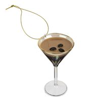 Load image into Gallery viewer, Christmas Cocktails - Espresso Martini Holiday Ornament
