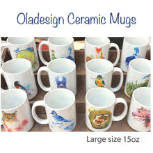 Load image into Gallery viewer, Oladesign - 15oz Art Mug - Jazz - Feminine Spirit
