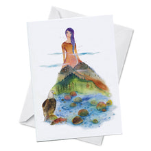 Load image into Gallery viewer, Oladesign - Greeting Card - The Vale - River Woman 
