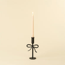 Load image into Gallery viewer, Bow Forged Candlestick - Black

