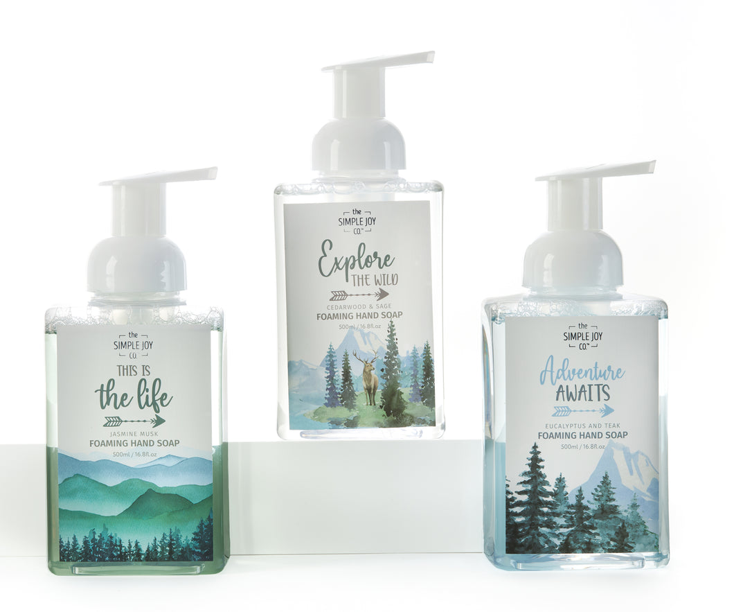 Natural Woods Foaming Hand Soap