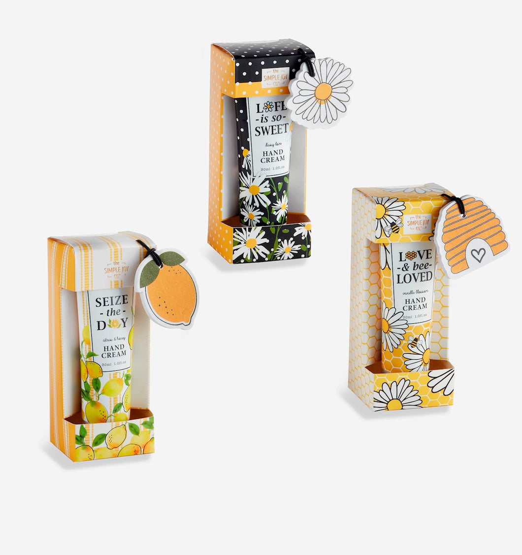 Daisy Hand Cream & Nail File Gift Set