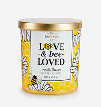 Load image into Gallery viewer, Love &amp; Bee Loved Scented Jar Candle
