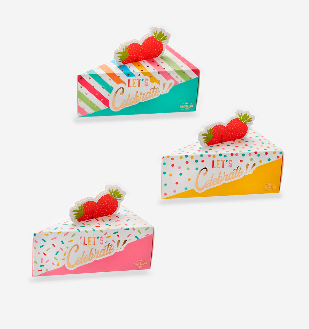 Celebrate Bath Salts Cake Slice