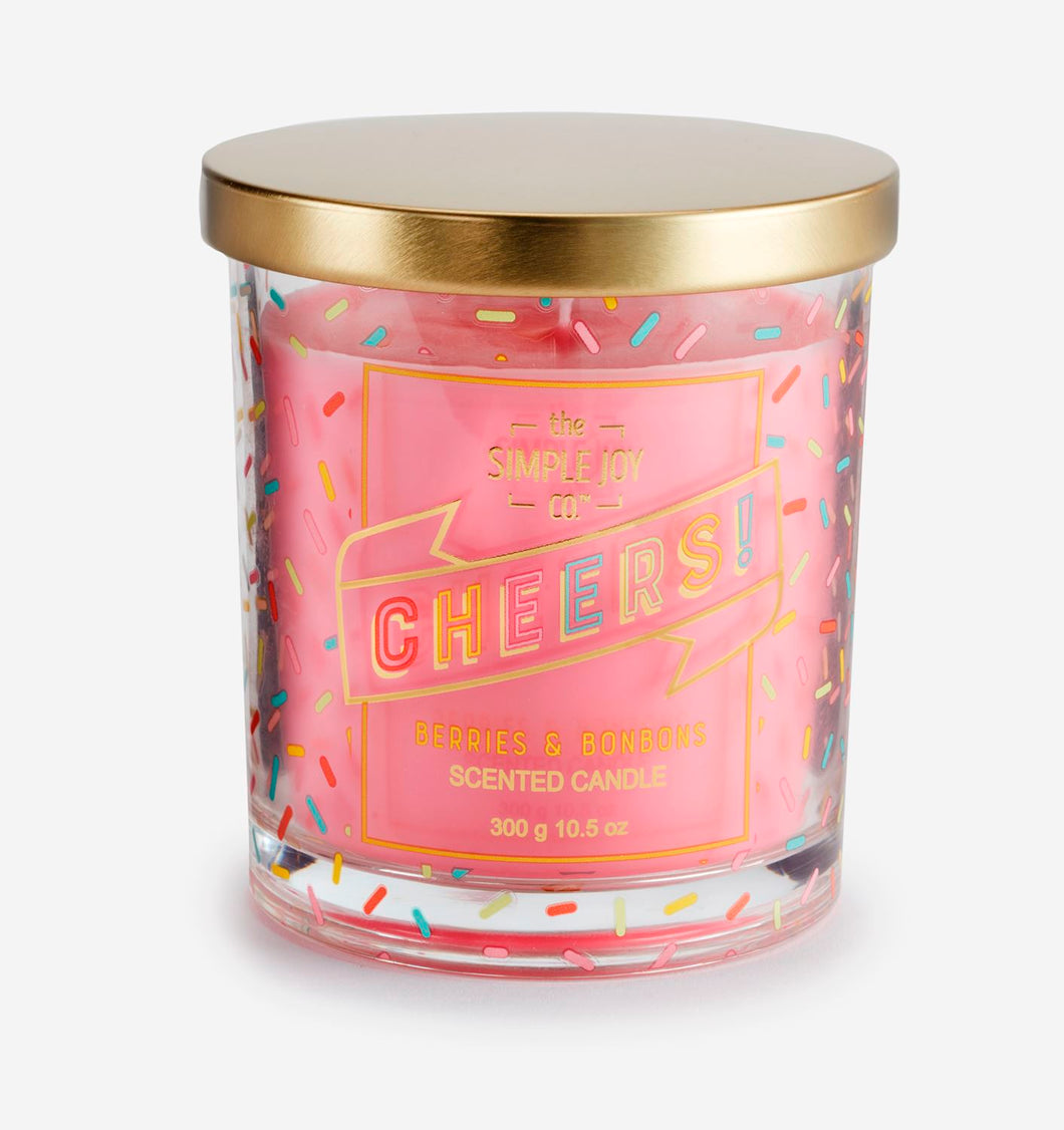 Celebrate Scented Jar Candle - Cheers