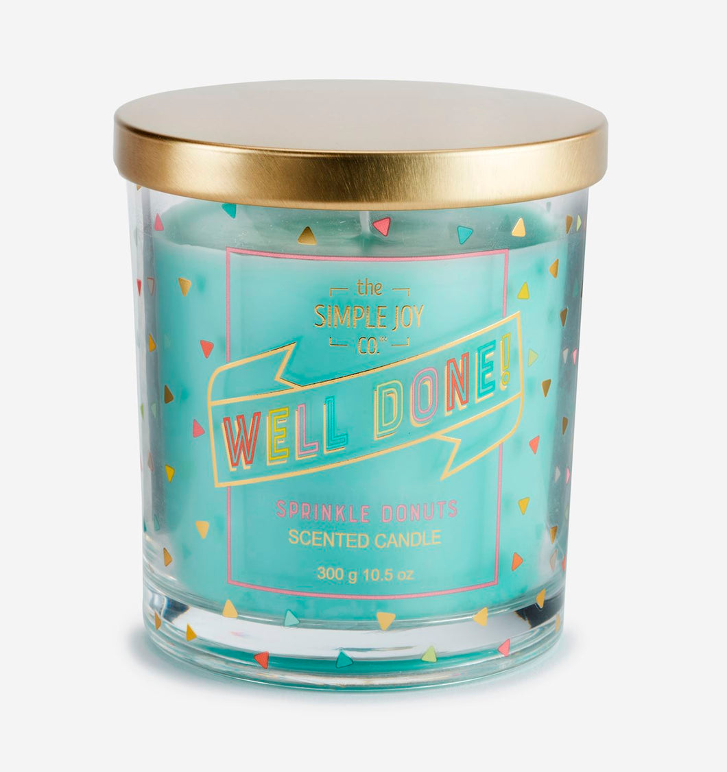 Celebrate Scented Jar Candle - Well Done