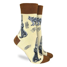Load image into Gallery viewer, Good Luck Sock - Women's Scratchy Cats Socks
