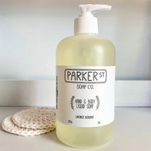 Load image into Gallery viewer, Parker Street Hand &amp; Body Liquid Soap - Lavender Bergamot
