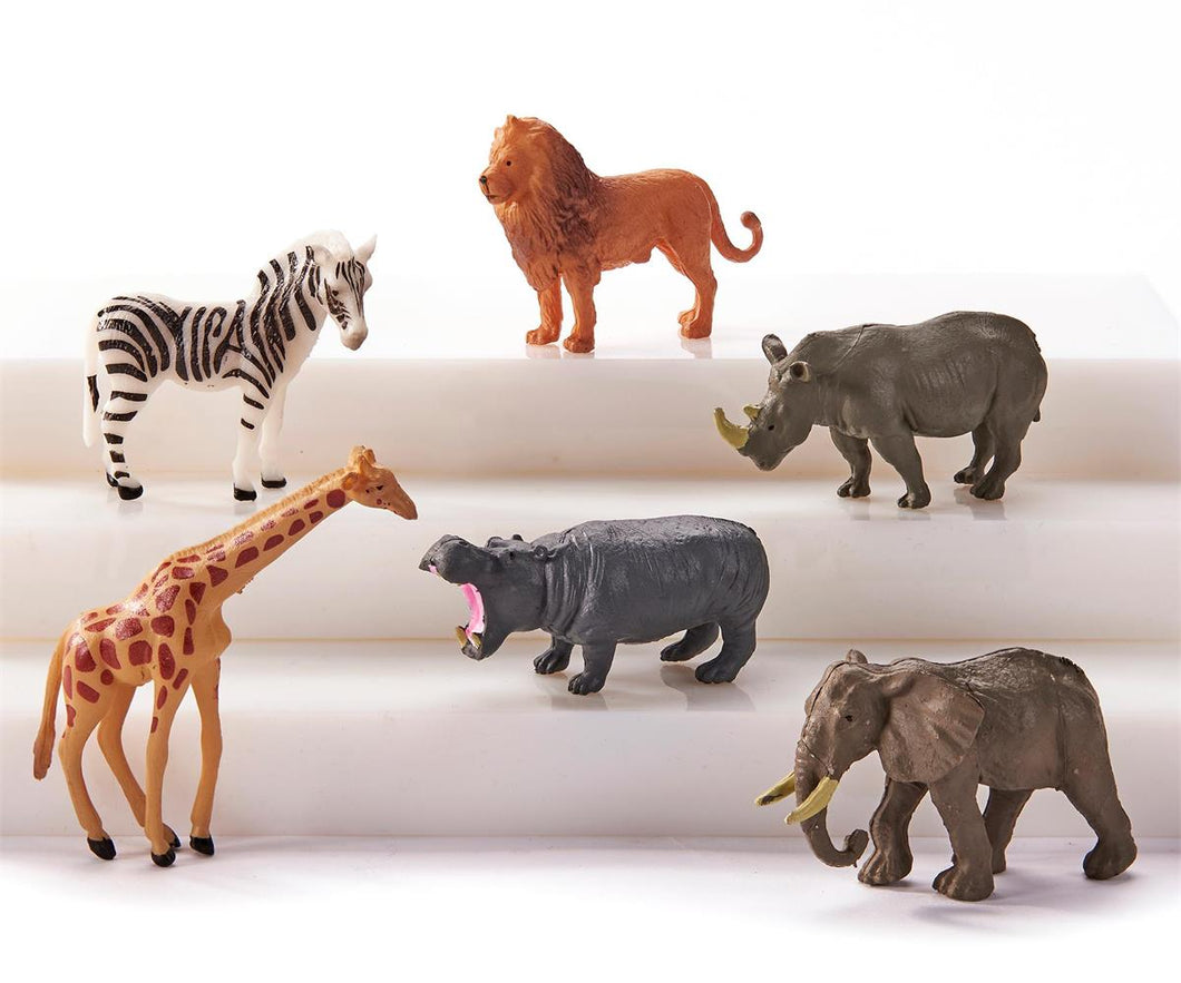 Wild Animals In Tube 6/Pc. (Copy)