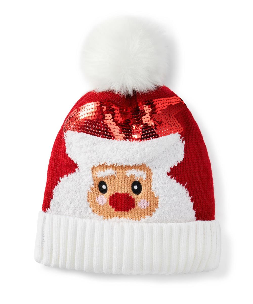 Santa Hat W/Pompom