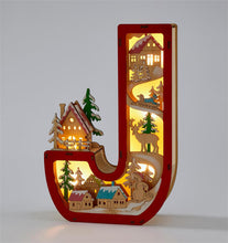 Load image into Gallery viewer, LED Monogram Letter - J

