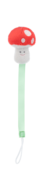 Mushroom Pacifier Clip