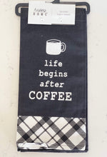 Load image into Gallery viewer, Coffee Until Cocktails Tea Towel

