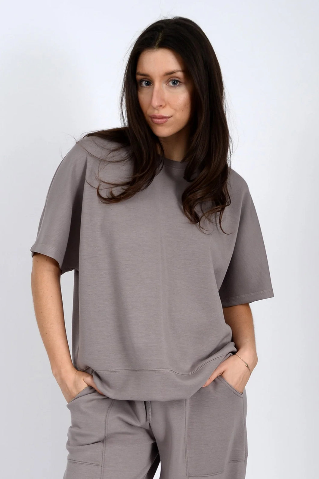 Paloma Soft Knit Top - Fog