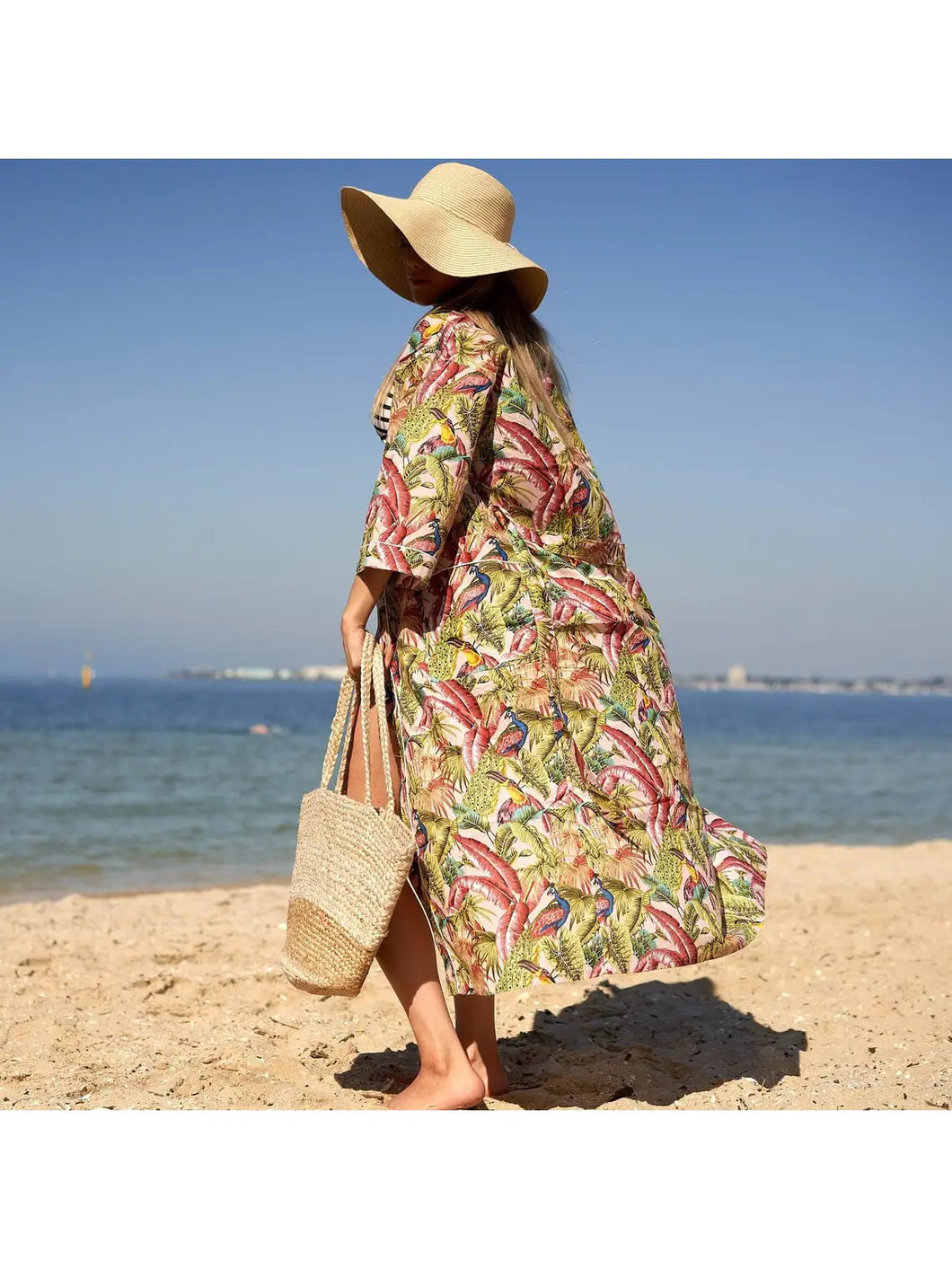 Cotton Kimono - Beach Bliss
