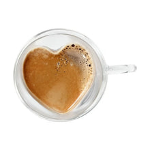 Load image into Gallery viewer, Bistro Amore Glass mugs 2Pk. - Espresso

