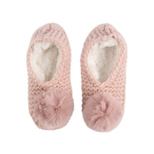 Load image into Gallery viewer, Chunky Knit Lounge Slipper - Pink
