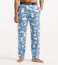 Load image into Gallery viewer, Blue Polar Bears Men&#39;s Pajama Pants
