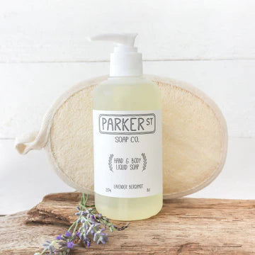 Parker Street Hand & Body Liquid Soap - Lavender Bergamot