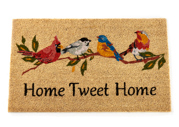 Home Tweet Home Coir Door Mat