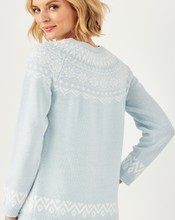 Load image into Gallery viewer, Snowflake Jacquard Sweater
