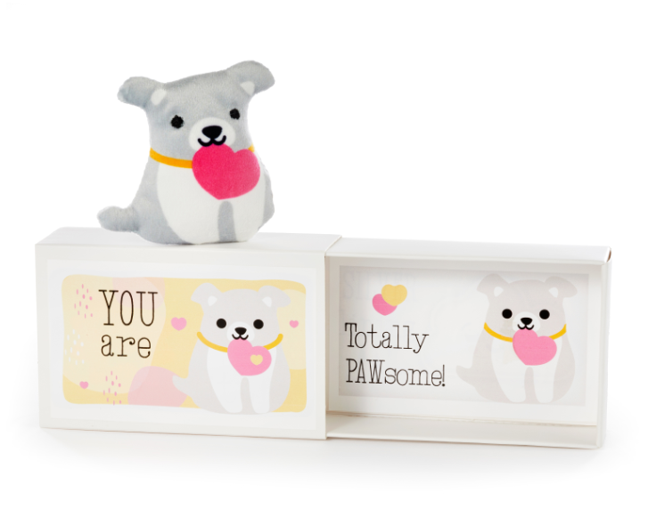 Hug W/Gift Box - Dog