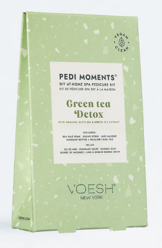 Voesh DIY At-Home Spa Pedicure Kit - Green Tea Detox