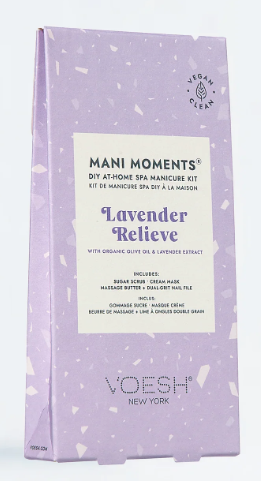 Voesh DIY At-Home Spa Manicure Kit - Lavender
