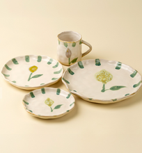 Load image into Gallery viewer, Painted Petals Mug - Lemon
