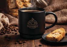 Load image into Gallery viewer, Stackable Mugs W/Metal Stand
