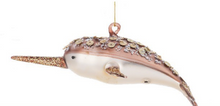 Load image into Gallery viewer, Narwhal Ornament
