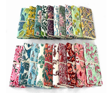 Load image into Gallery viewer, Block Printed Fabric Cover Notebook - 5"x7"
