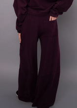 Load image into Gallery viewer, Phyllis Wash Soft Knit Pant - Deep Plum
