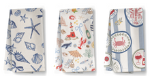 Load image into Gallery viewer, Coastal Kitchen Tea Towel
