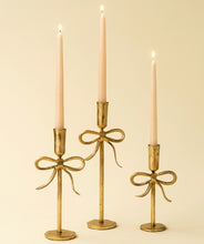 Load image into Gallery viewer, Bow Forged Candlestick
