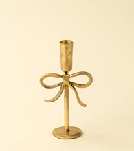Load image into Gallery viewer, Bow Forged Candlestick
