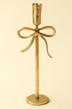 Load image into Gallery viewer, Bow Forged Candlestick
