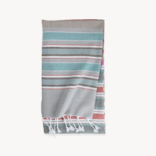 Load image into Gallery viewer, Towel - Patio Stripe - Mint
