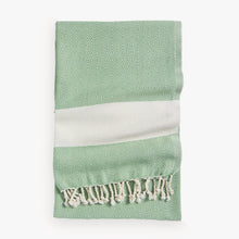 Load image into Gallery viewer, Hand Towel - Diamond - Thyme

