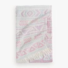 Load image into Gallery viewer, Abby Turkish Towel - Rose/Blue
