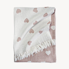 Load image into Gallery viewer, Have A Heart Turkish Towel - Shell
