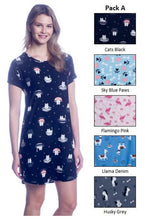 Load image into Gallery viewer, Ultra Soft Love My PJ Night Dress
