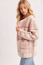 Load image into Gallery viewer, Bluivy - Blush Pink/Brown Jacket
