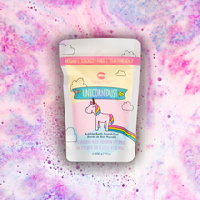 Load image into Gallery viewer, Happy Hippo Bath - Unicorn Dust- Bubbling Bath Dust
