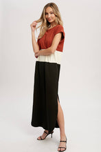 Load image into Gallery viewer, Bluivy - Color Block Maxi Dress
