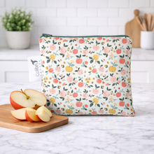 Load image into Gallery viewer, Colibri Canada - Apples Reusable Snack Bag - Large
