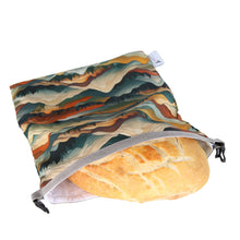 Load image into Gallery viewer, Colibri Canada - Reusable Bread Bag - Mountains

